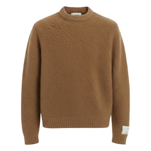 ANGE Projects Boucle Knit Sweater bruin