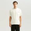 ANGE Projects Glass Of Wine T-shirt Wit
