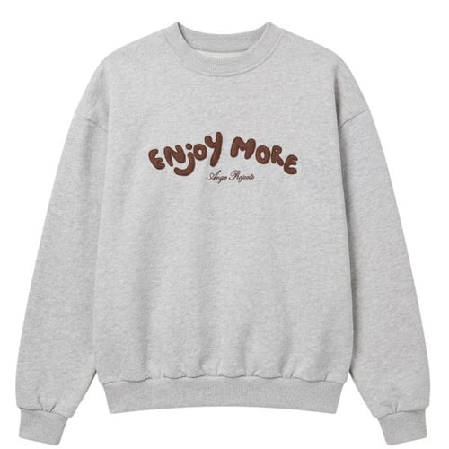 Ange Projects Enjoy More Sweater Grijs