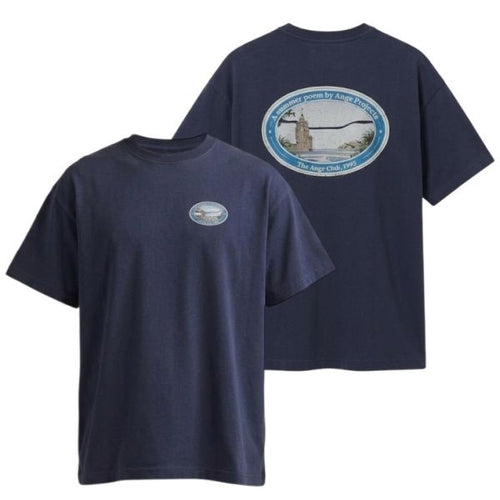 Ange Projects Summer Poem T-shirt Navy