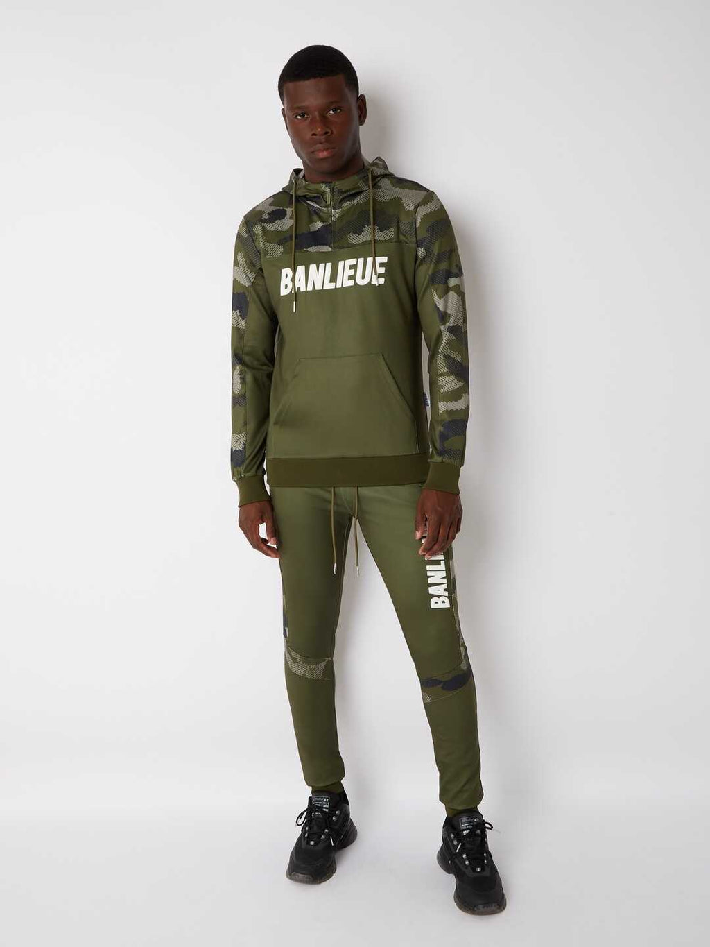 Banlieue 3D Trainingspak Donker Groen