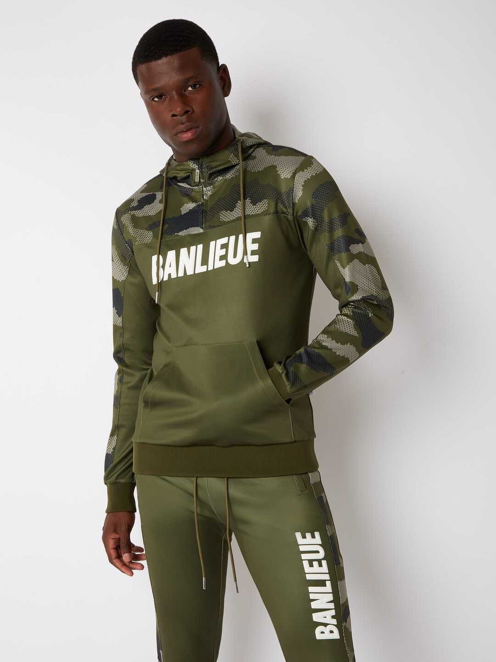 Banlieue 3D Trainingspak Donker Groen