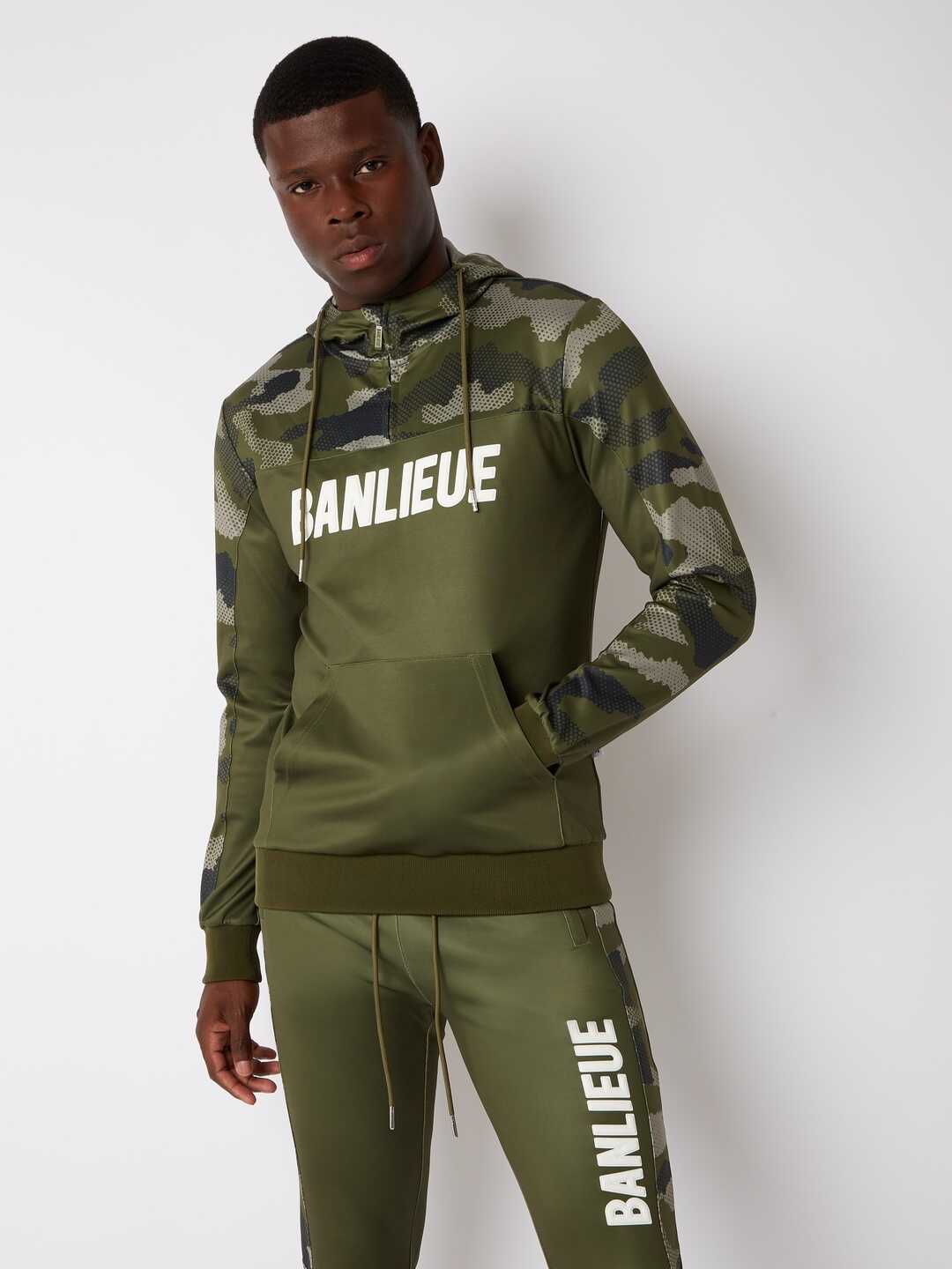 Banlieue 3D Trainingspak Donker Groen