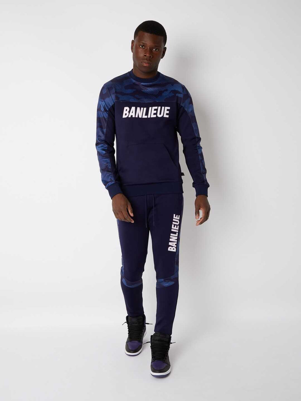 Banlieue 3D Trainingspak Glacier Blauw