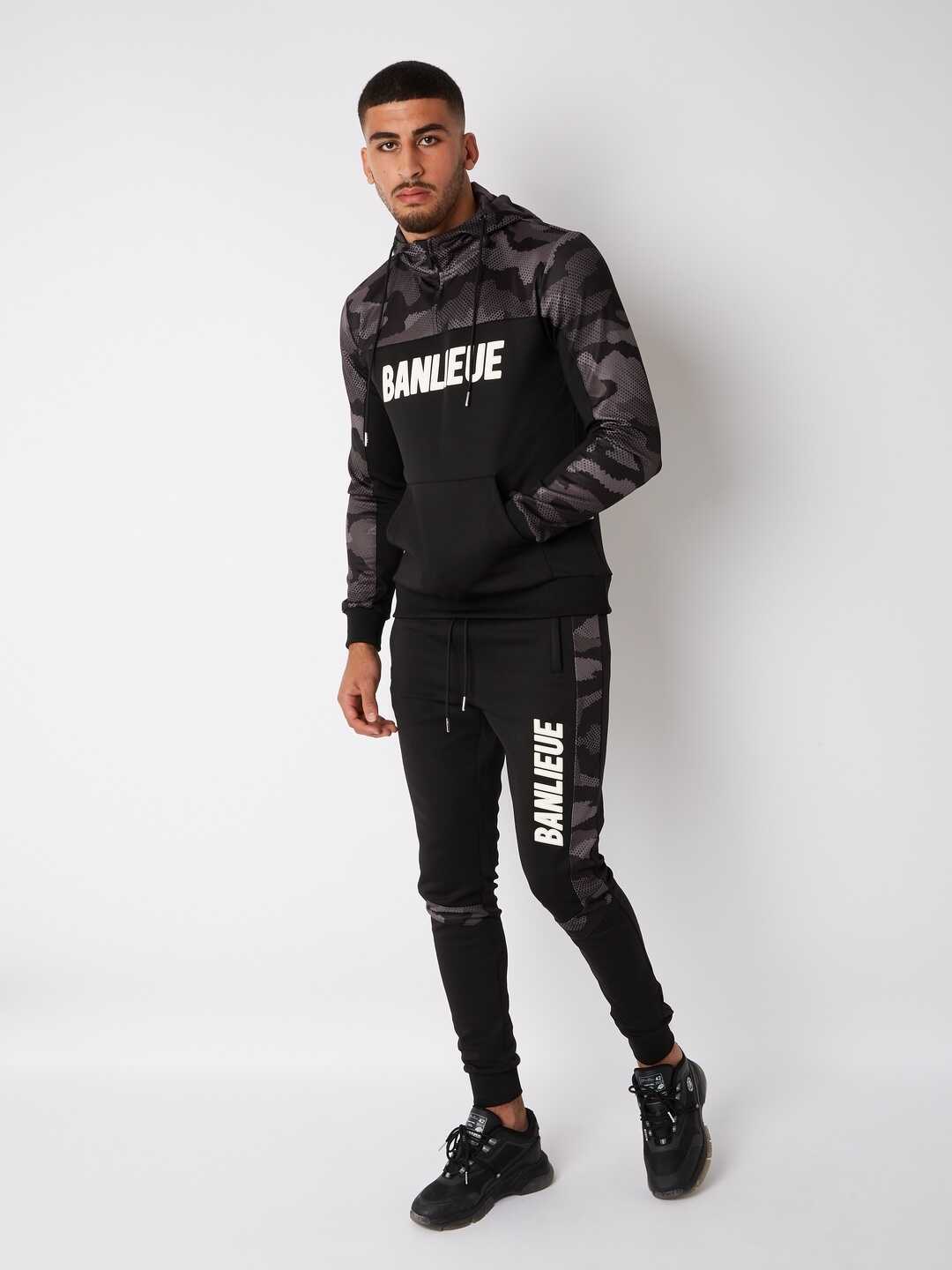 Banlieue 3D Trainingspak Zwart