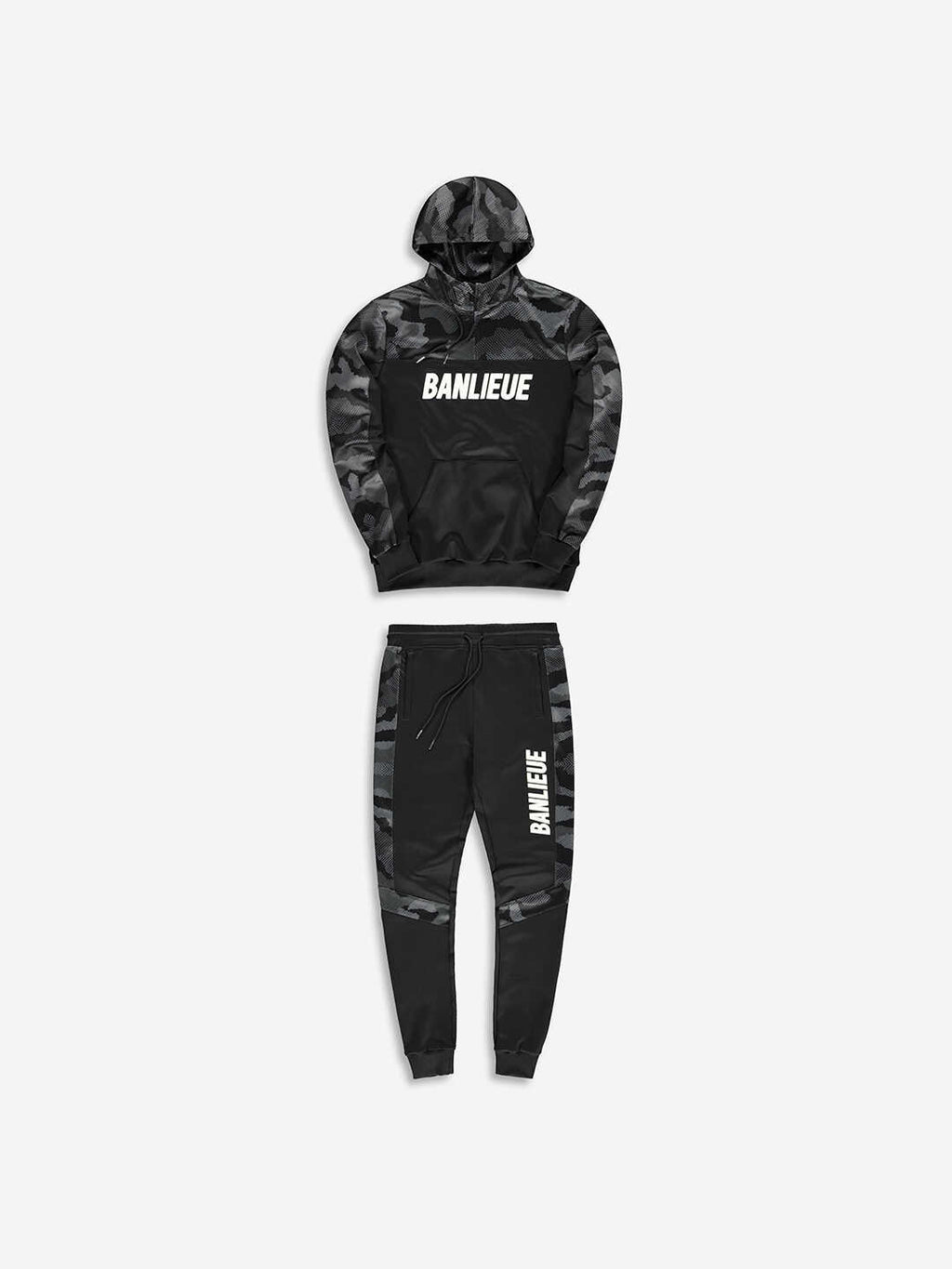 Banlieue 3D Trainingspak Zwart