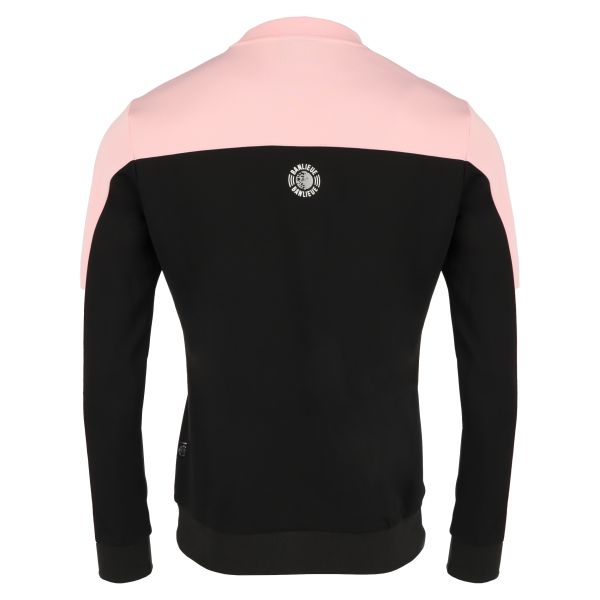Banlieue 3d sweater zwart roze