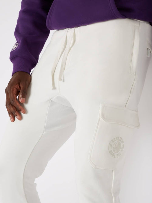 Banlieue Cargo Tonal Trainingsbroek Off White