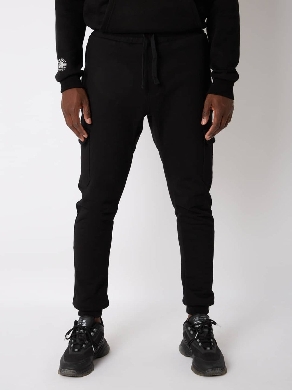 Banlieue Cargo Tonal Trainingsbroek Zwart