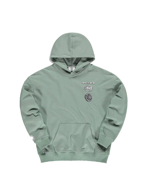 Banlieue Chrome Hoodie Glacier Blauw