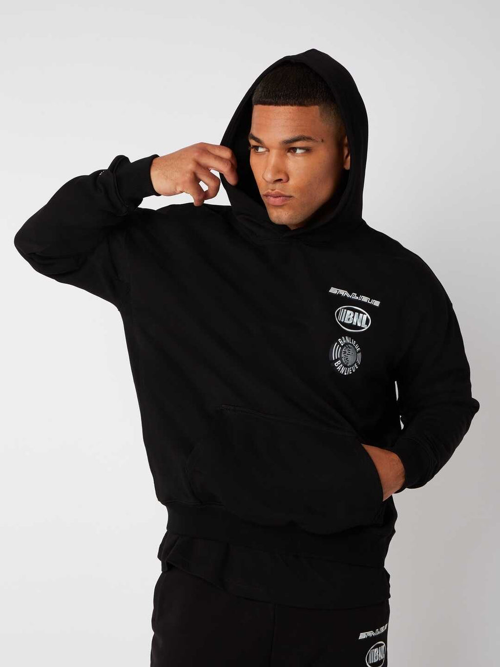 Banlieue Chrome Hoodie Zwart