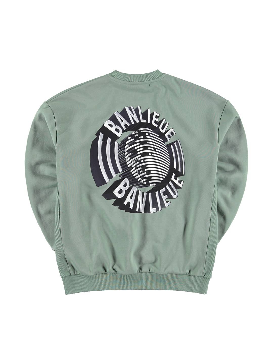 Banlieue Chrome Sweater Glacier Blauw