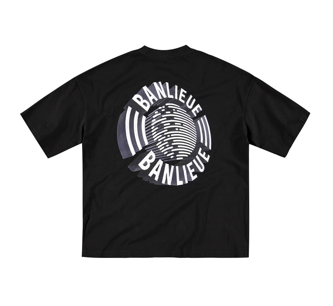 Banlieue Chrome T-shirt Zwart