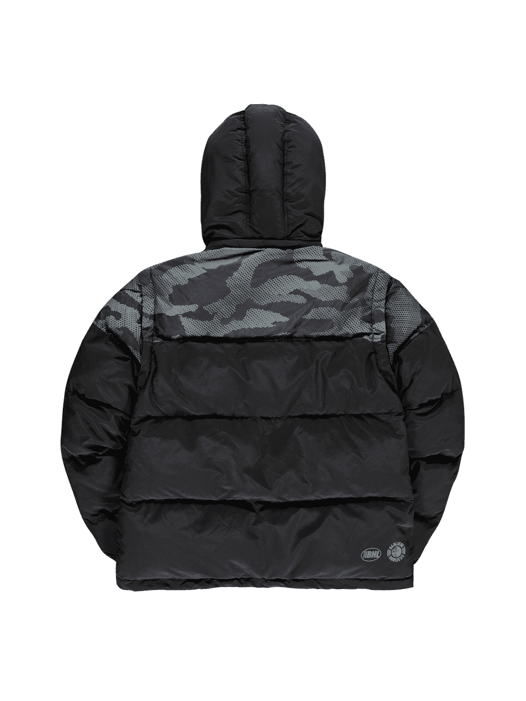 Banlieue Detachable Puffer Zwart