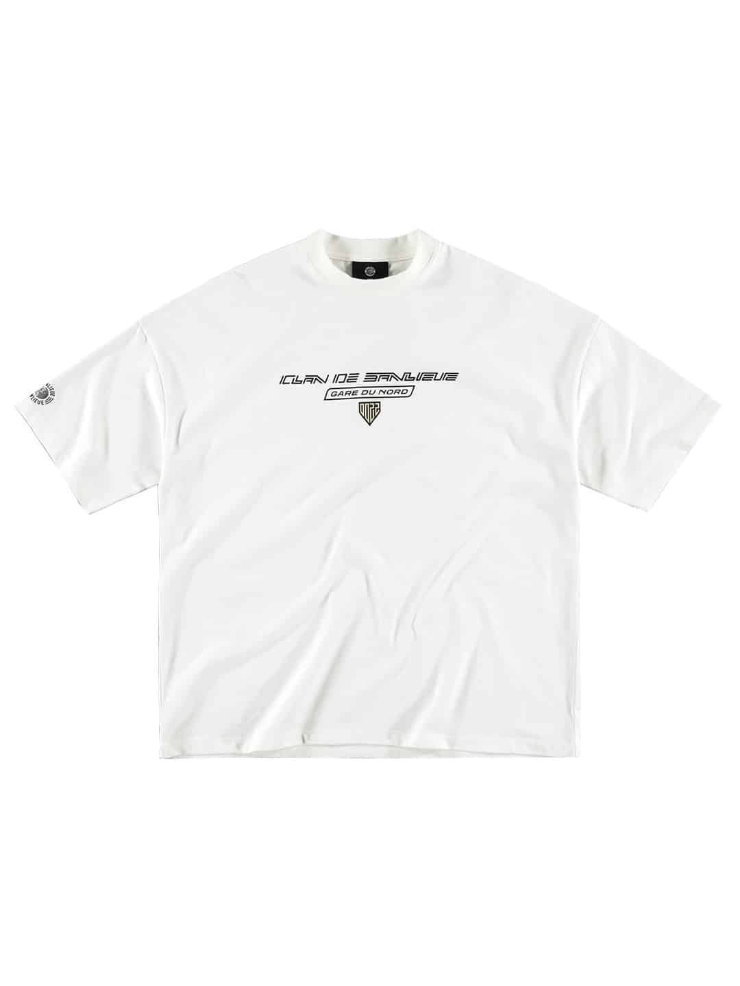 Banlieue Gare Du Nord T-shirt Wit