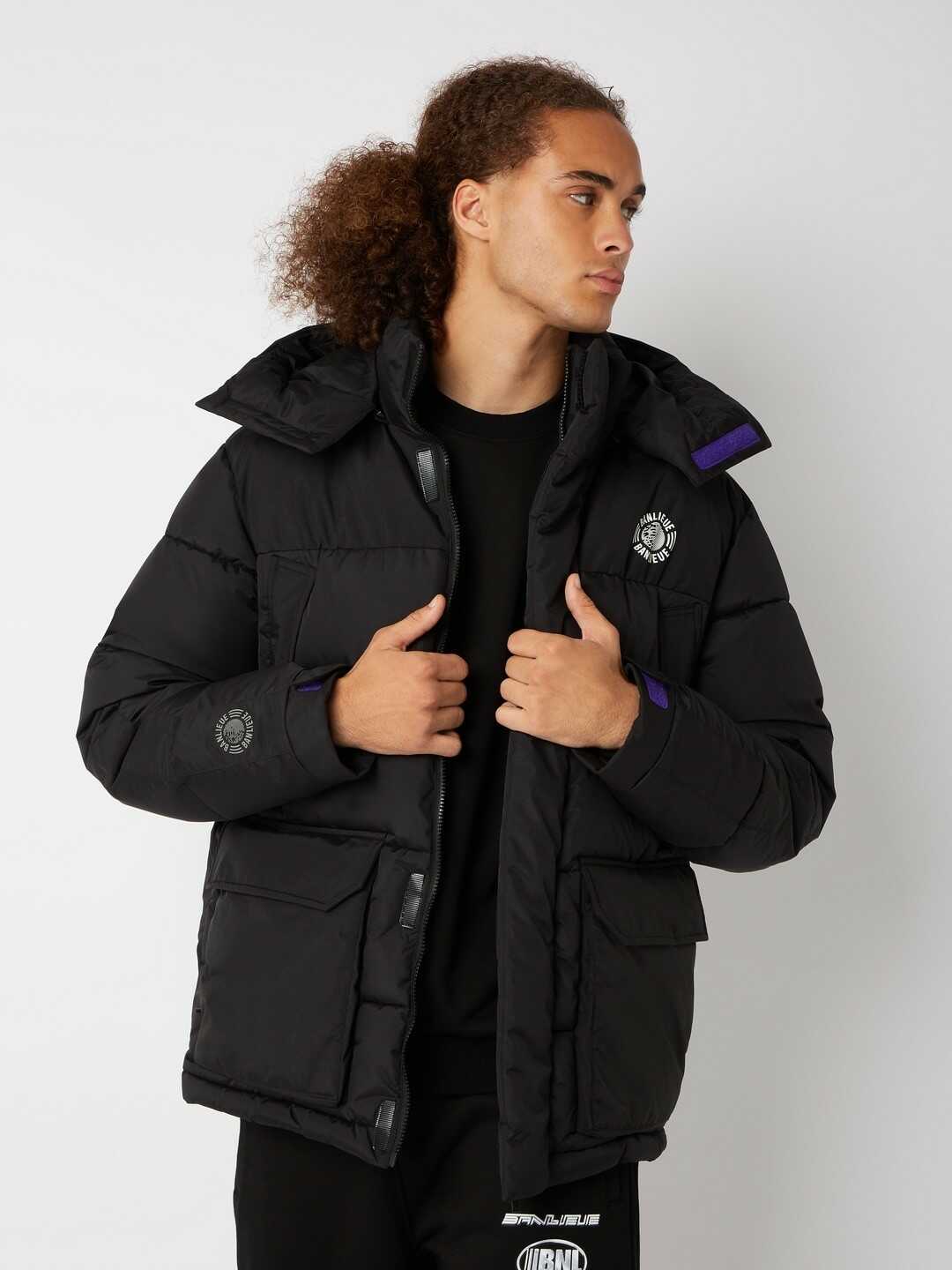 Banlieue Puffer Zwart