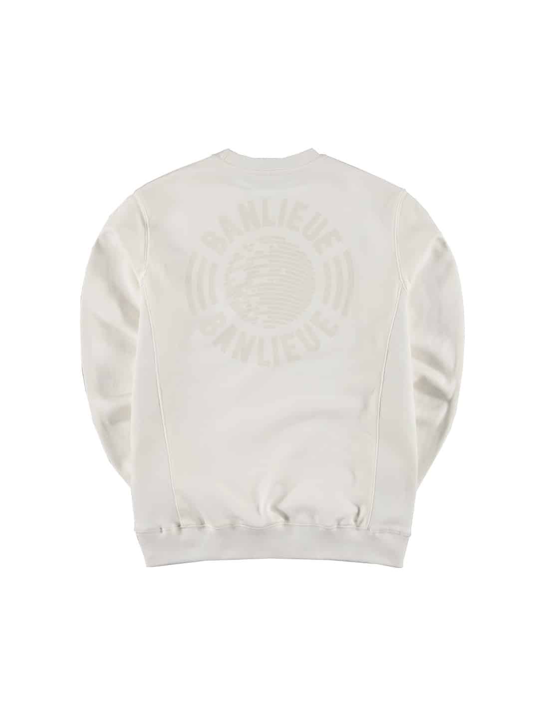 Banlieue Tonal Sweater Off White