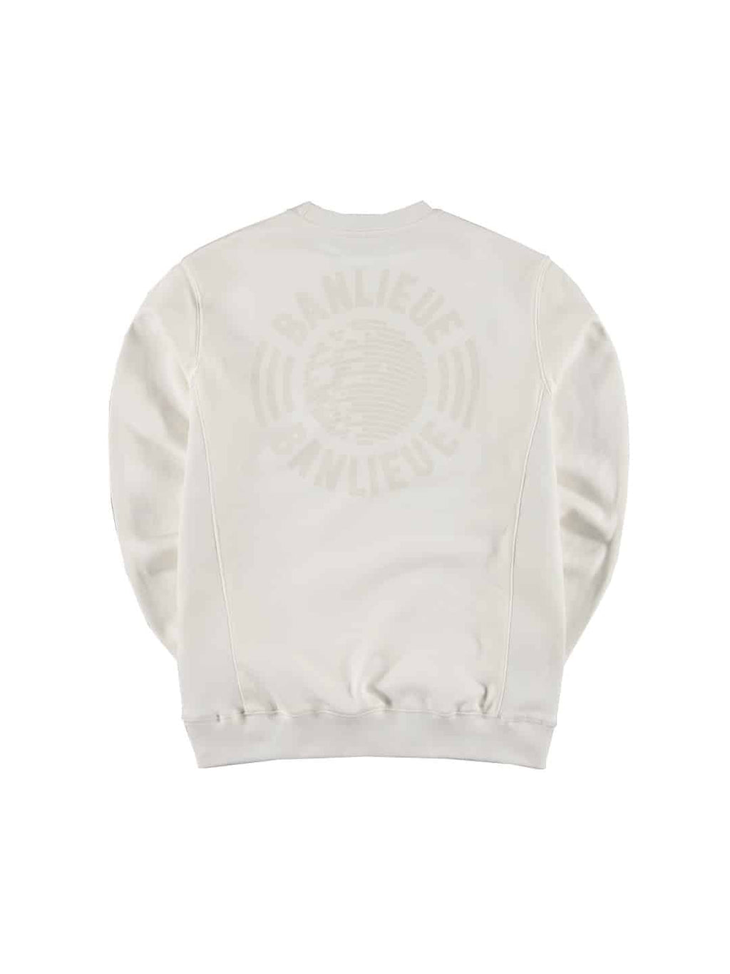 Banlieue Tonal Sweater Off White