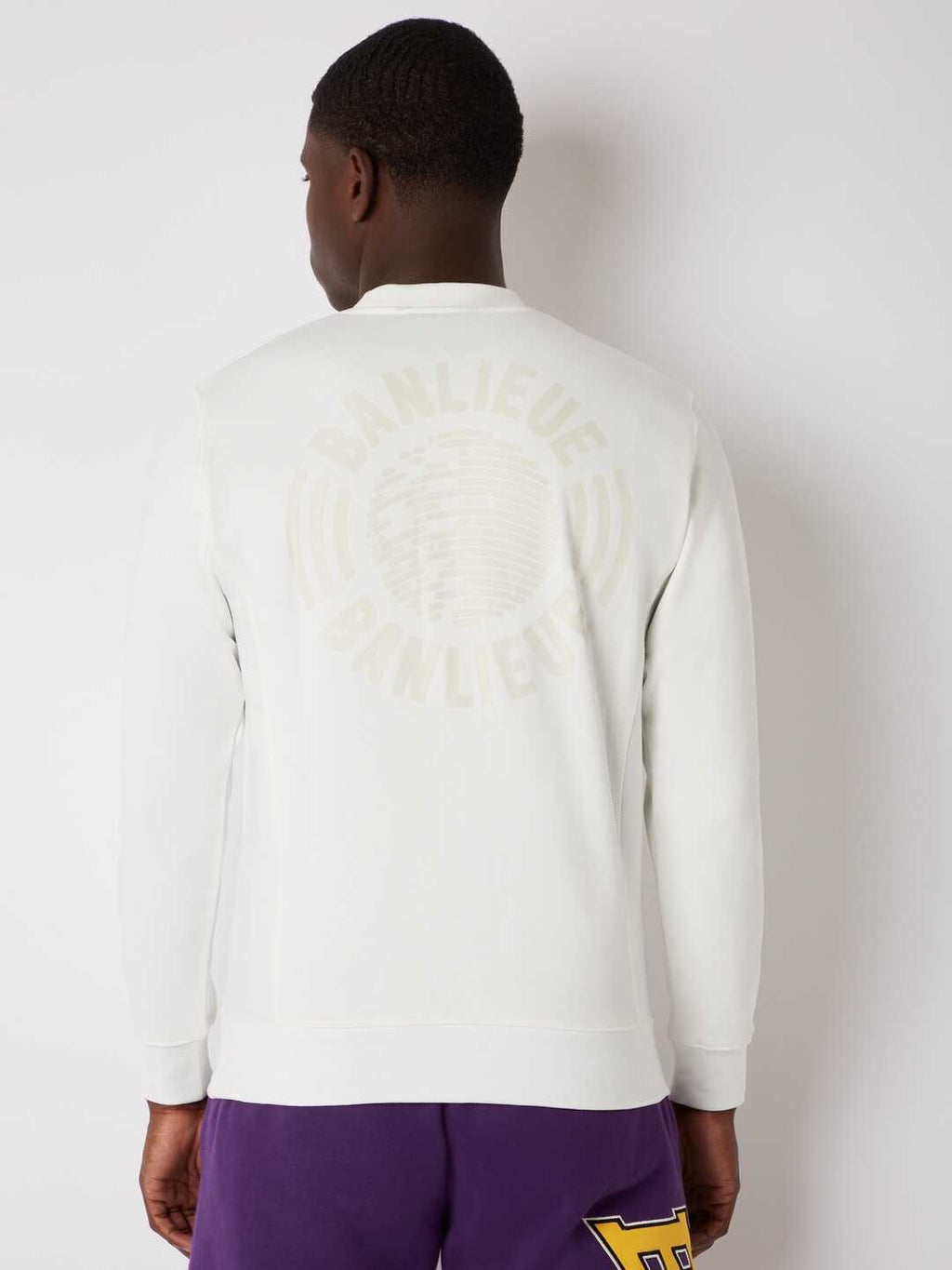 Banlieue Tonal Sweater Off White