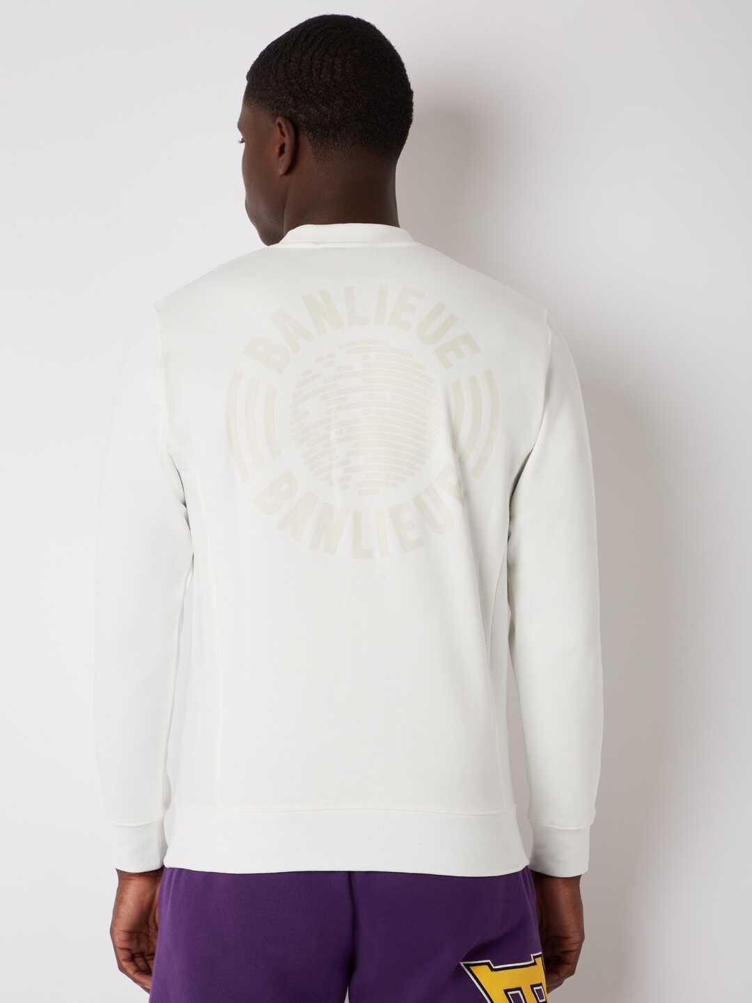 Banlieue Tonal Sweater Off White