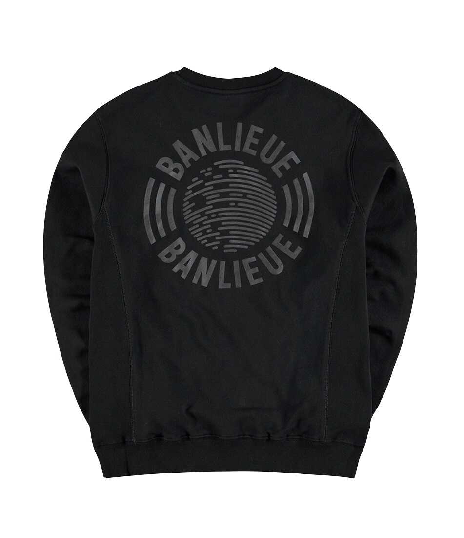 Banlieue Tonal Sweater Zwart
