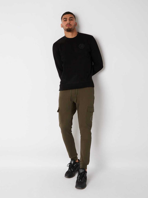 Banlieue Tonal Sweater Zwart