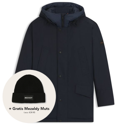 Boss osiass parka navy