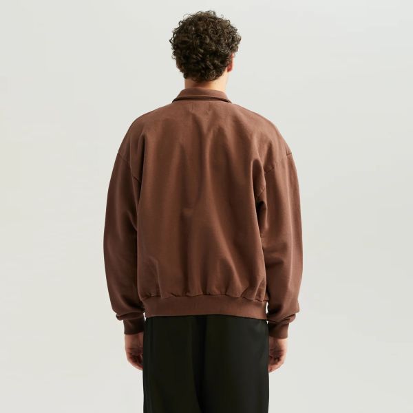 ANGE Projects Button Up Vest Bruin