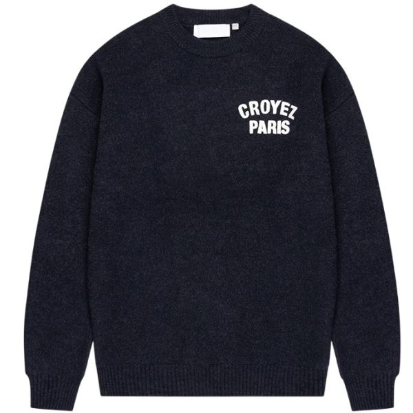 Croyez Paris Knit Sweater Navy