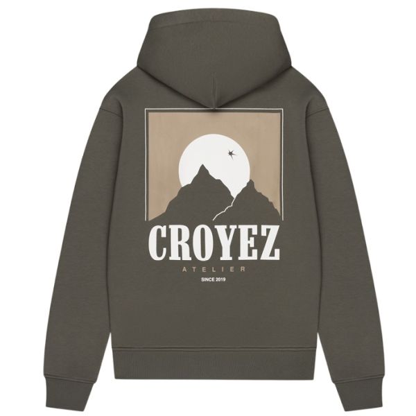 Croyez Slopes Hoodie Donker groen