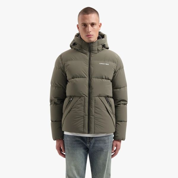 CROYEZ DOWN PUFFER JACKET | BROWN