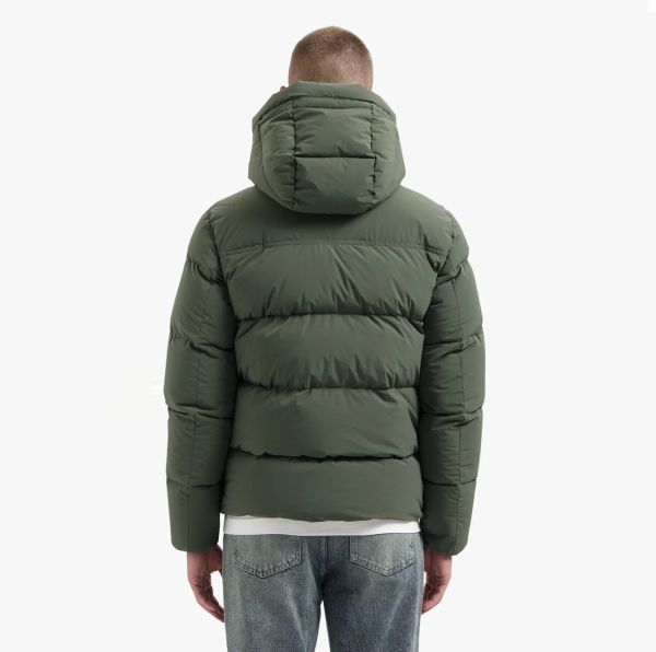 CROYEZ DOWN PUFFER JACKET | DARK GREEN