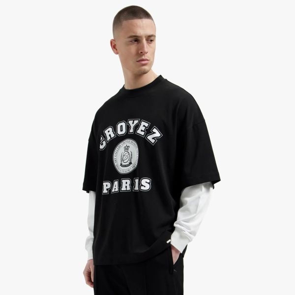 Croyez Bouclier Longsleeve Vintage Black