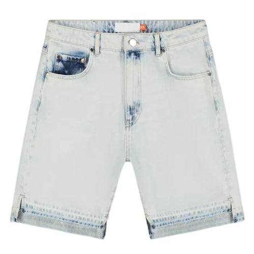 Croyez CD2 Stepped Hem Korte Broek Licht blauw