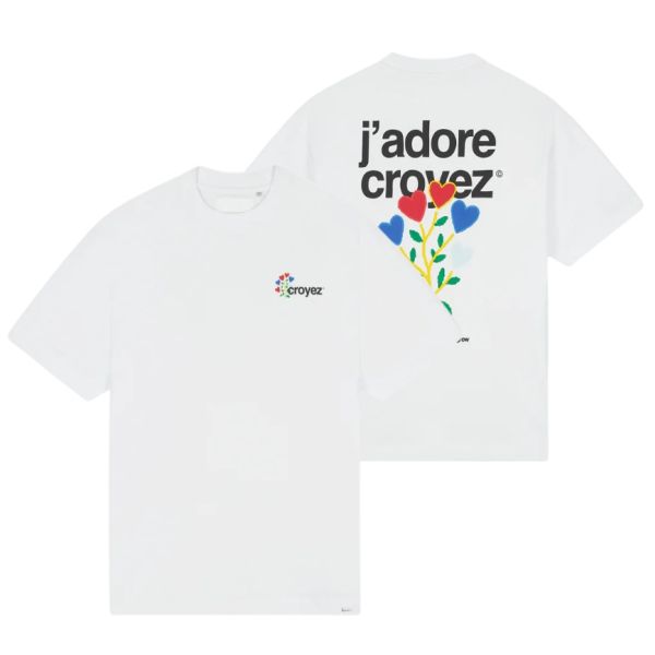 Croyez J'Adore T-shirt Wit