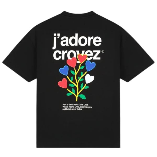 Croyez J'Adore T-shirt Zwart