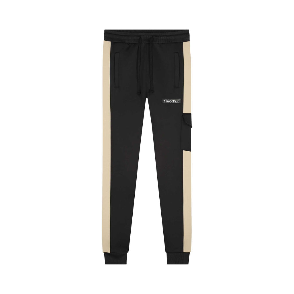 Croyez Lyon Trainingsbroek Beige-Zwart