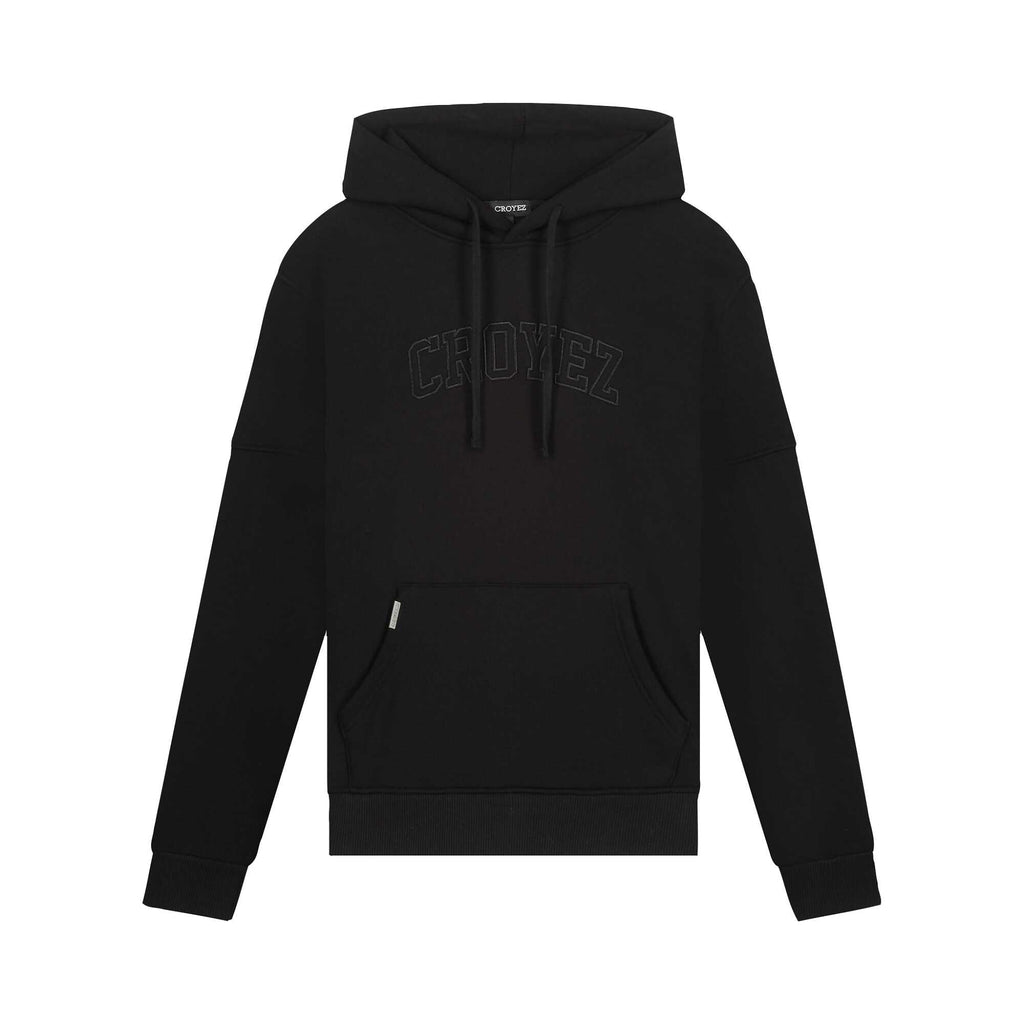 Croyez Tonal Hoodie Zwart