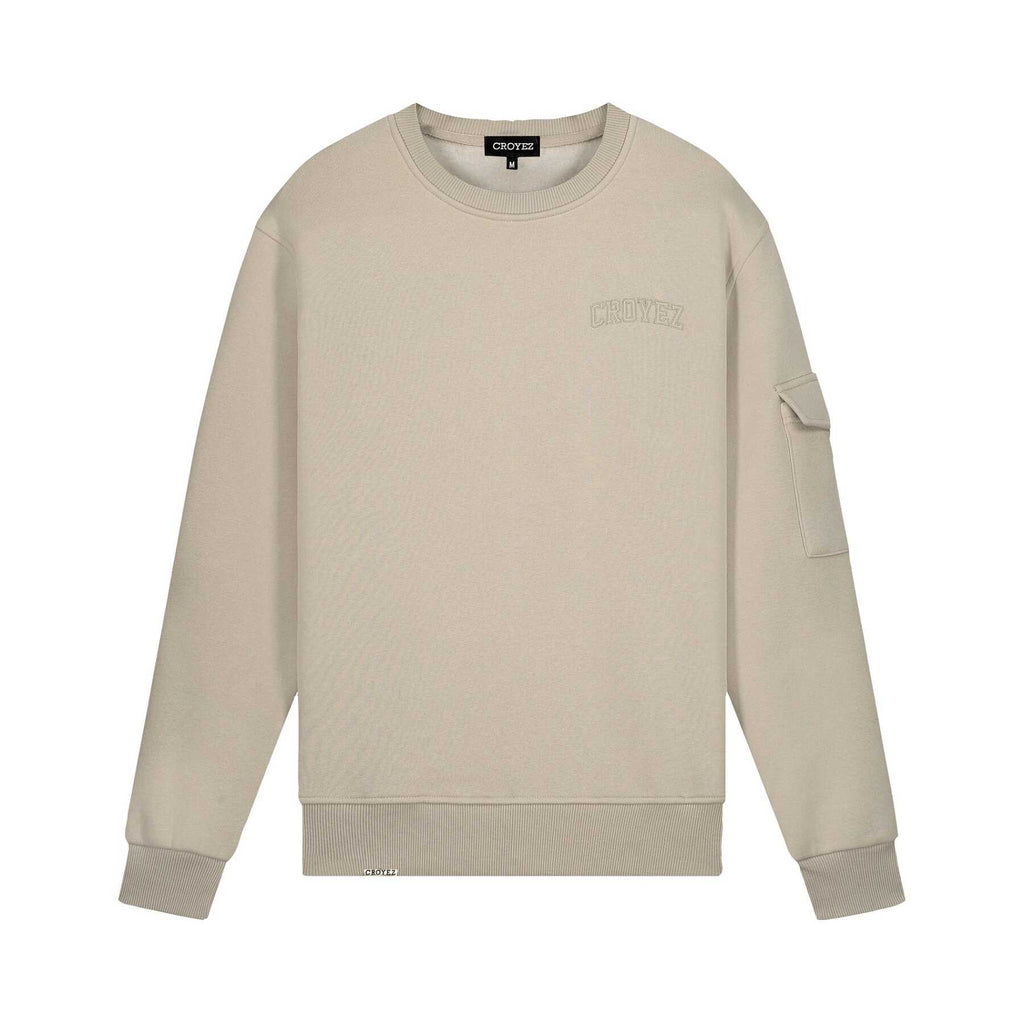 Croyez Tonal Sweater Beige
