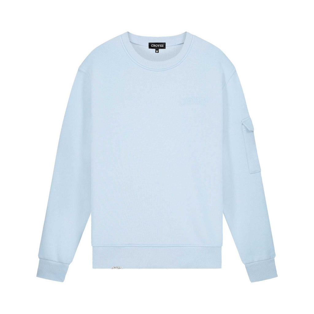 Croyez Tonal Sweater Blauw