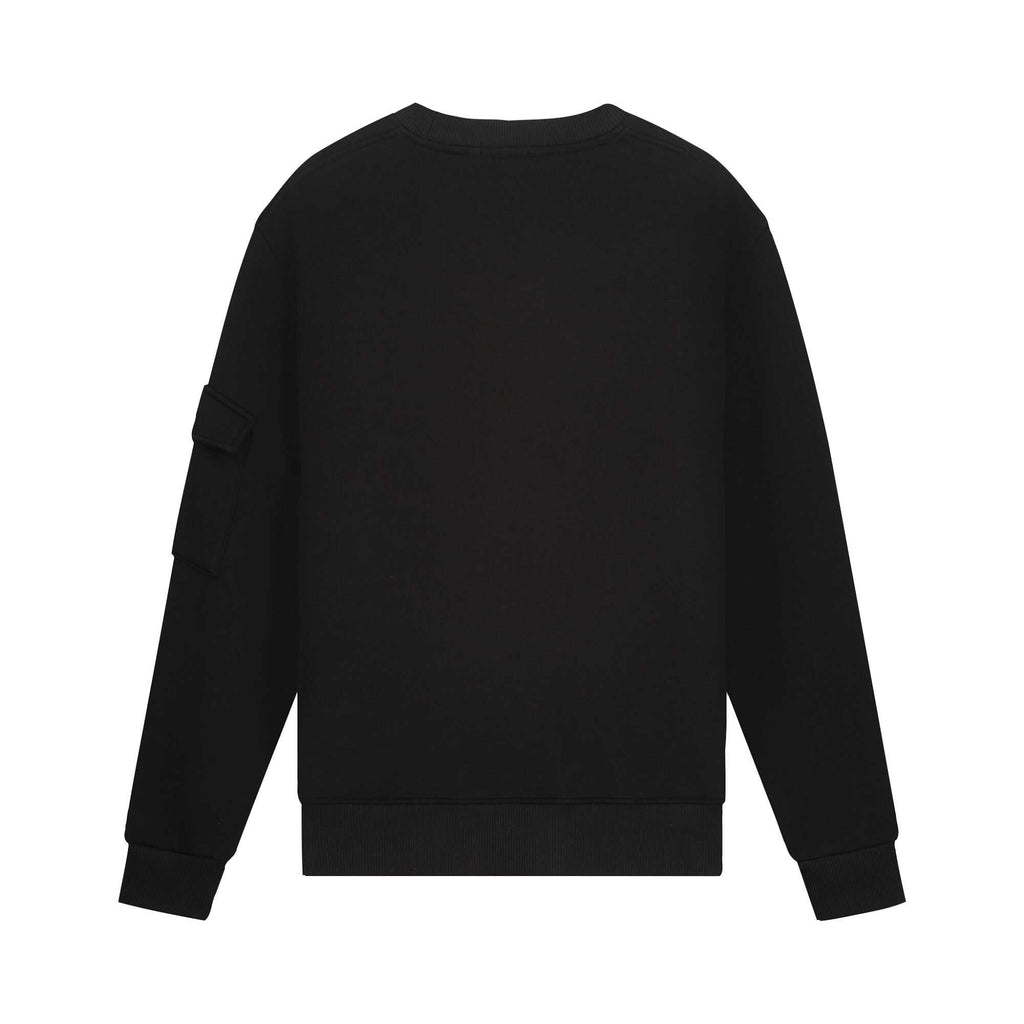 Croyez Tonal Sweater Zwart
