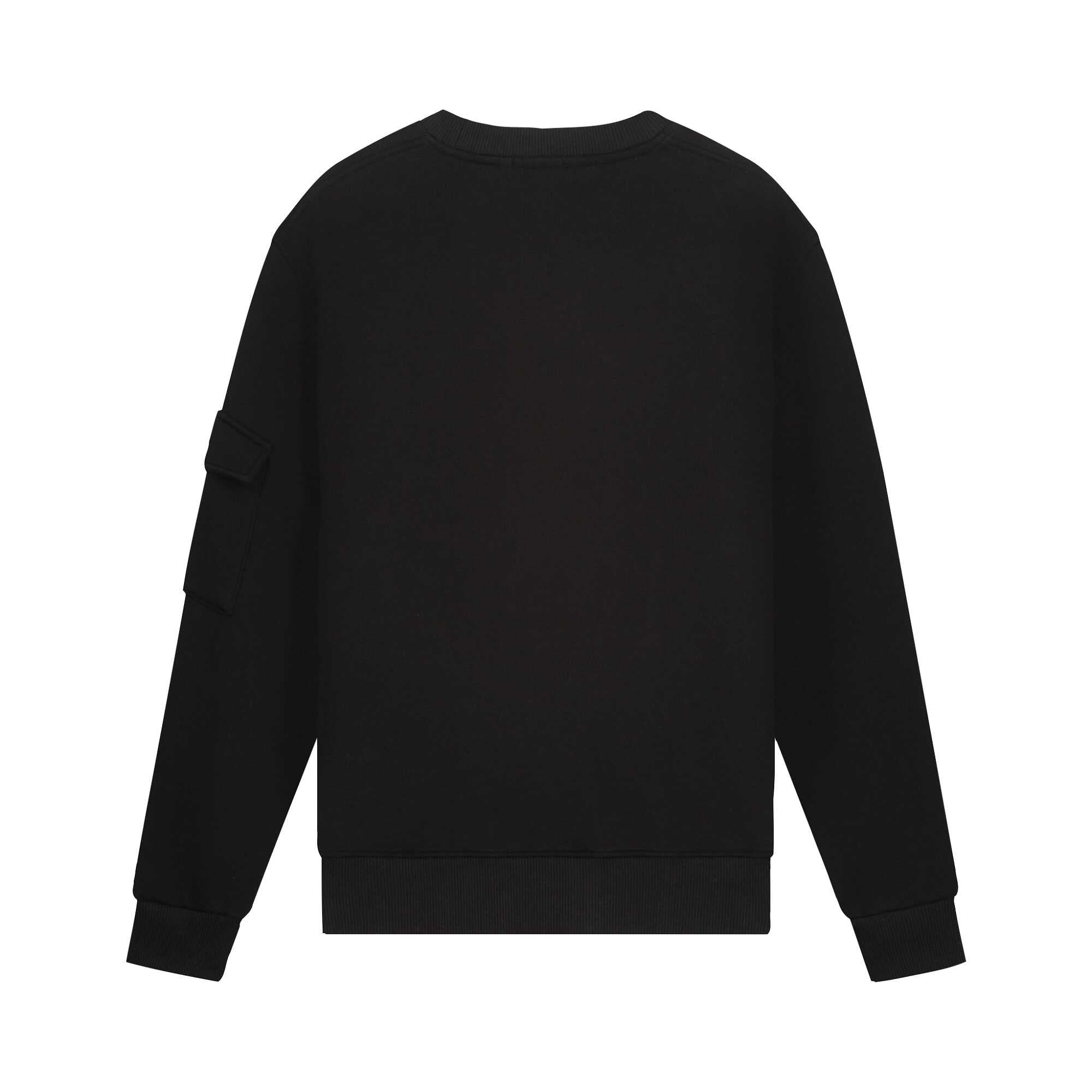 Croyez Tonal Sweater Zwart