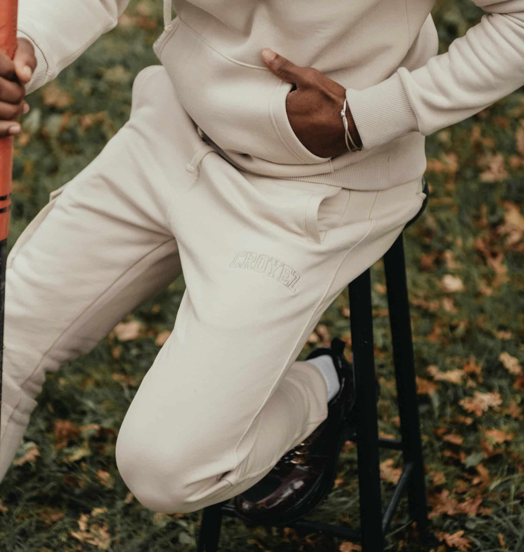 Croyez Tonal Trainingsbroek Beige