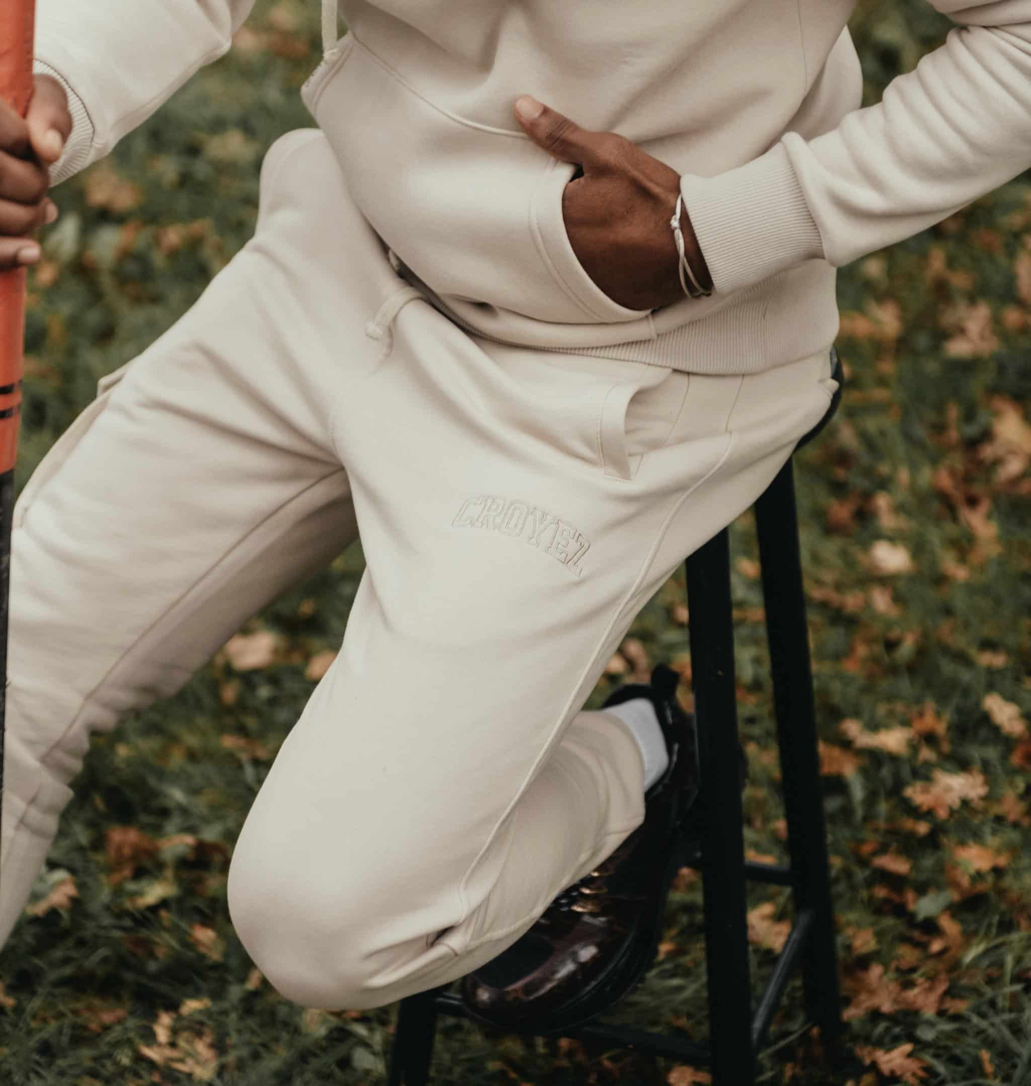 Croyez Tonal Trainingsbroek Beige