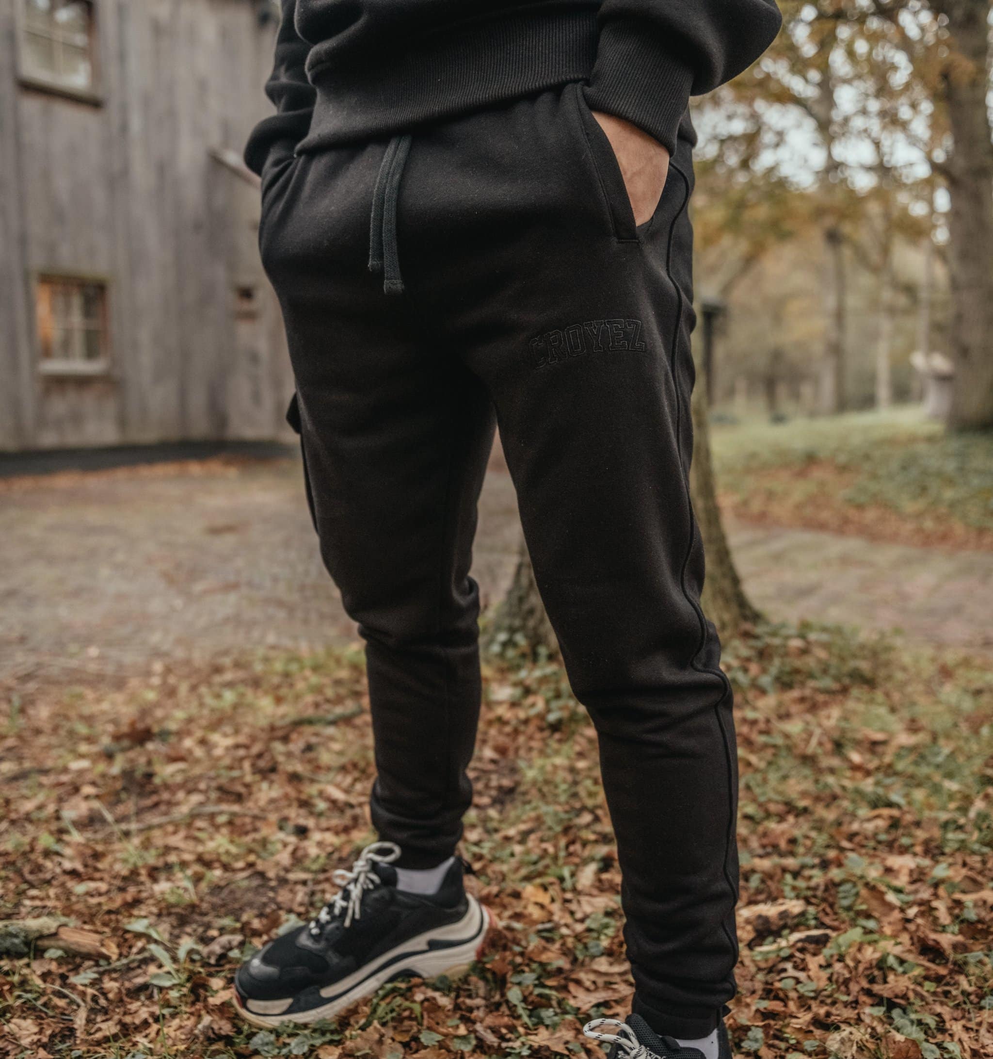 Croyez Tonal Trainingsbroek Zwart