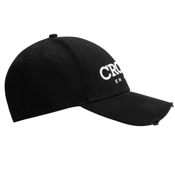 Croyez abstract cap zwart