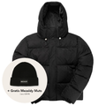 Daily Paper Monogram Puffer Zwart