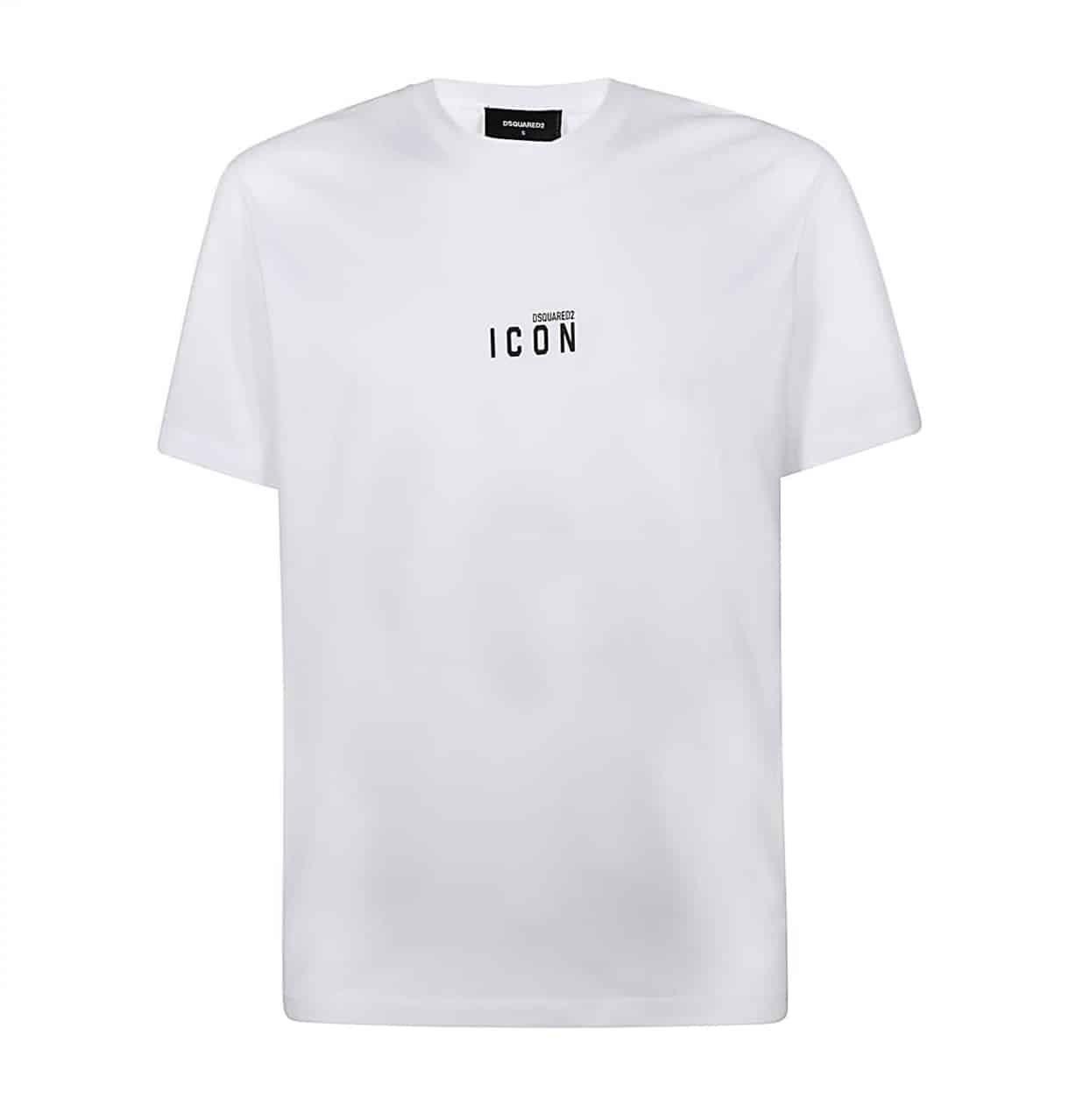 Dsquared2 T-shirt Wit 2 S79GC0010