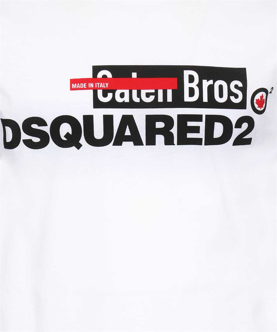 Dsquared2 T-shirt Wit 3 S71GD1069