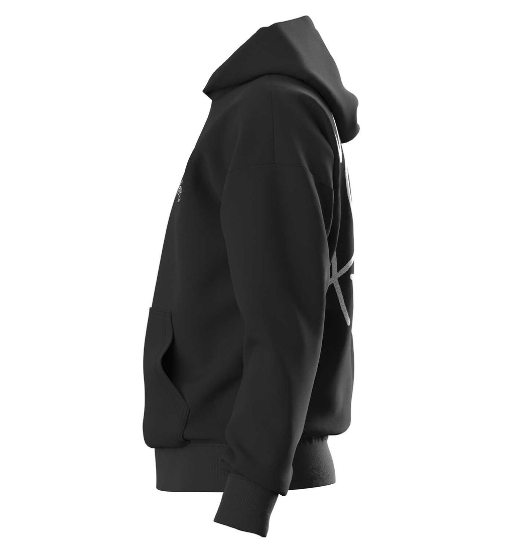 In Gold We Trust Dyrdek Hoodie Zwart IGWTH-048